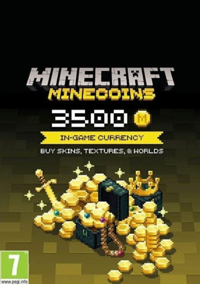 Digitális vásárlás (PC) Minecraft: Minecoins Pack: 3500 Coins PC LETÖLTŐKÓD