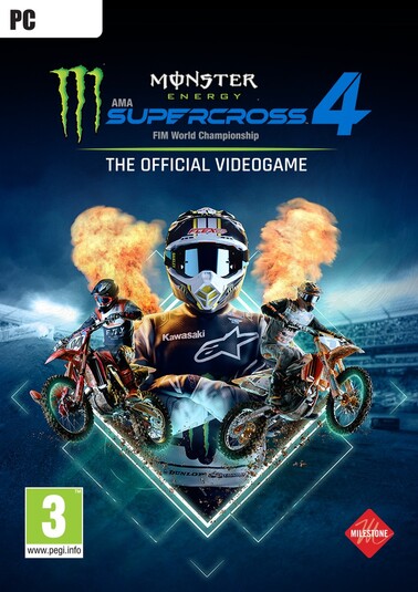 Digitális vásárlás (PC) Monster Energy Supercross - The Official Videogame 4 Steam LETÖLTŐKÓD