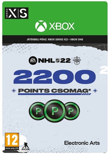 Digitális vásárlás (Xbox) NHL 22: 2200 Points Xbox Live LETÖLTŐKÓD