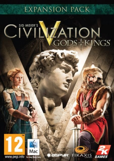 Digitális vásárlás (PC) Sid Meier's Civilization V Bogowie i Królowie LETÖLTŐKÓD