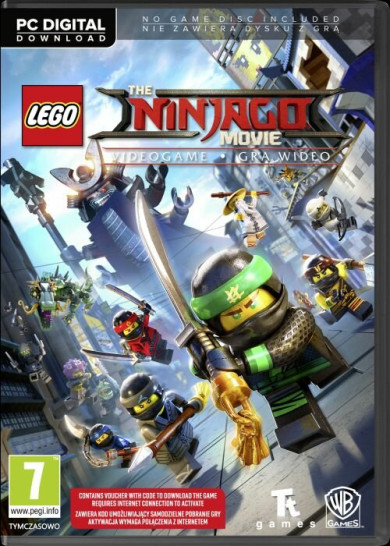 Digitális vásárlás (PC) The LEGO NINJAGO Movie - Video Game LETÖLTŐKÓD