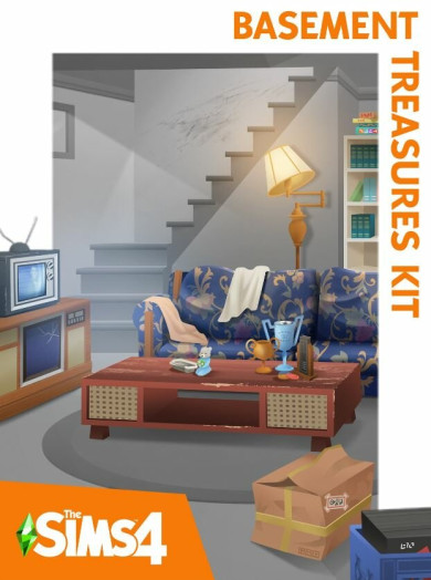 Digitális vásárlás (PC) The Sims 4 Basement Treasures LETÖLTŐKÓD