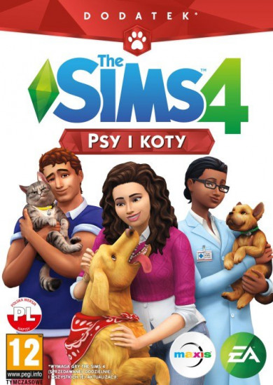 Digitális vásárlás (PC) The Sims 4 Cats & Dogs PL IS LETÖLTŐKÓD