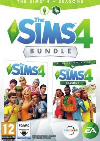 Digitális vásárlás (PC) The Sims 4 + Seasons Bundle LETÖLTŐKÓD