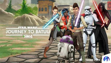 Digitális vásárlás (PC) The Sims 4 - Star Wars: Journey to Batuu DLC  LETÖLTŐKÓD