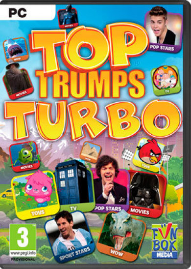 Digitális vásárlás (PC) Top Trumps Turbo LETÖLTŐKÓD