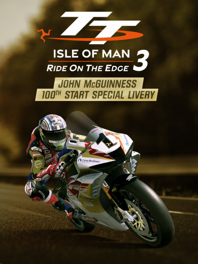 Digitális vásárlás (PC) TT Isle Of Man 3 - John McGuinness 100th Start Special Livery LETÖLTŐKÓD