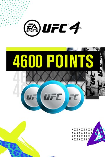 Digitális vásárlás (Xbox) UFC 4: 4600 UFC Points Xbox Live LETÖLTŐKÓD