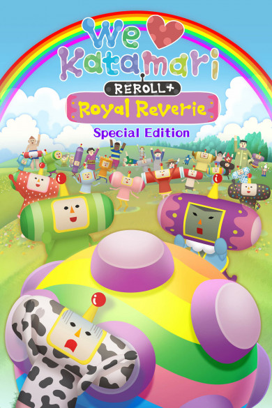 Digitális vásárlás (PC) We Love Katamari REROLLPlus Royal Reverie Special Edition LETÖLTŐKÓD borítókép