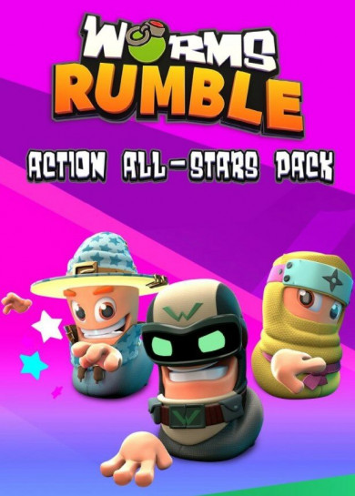 Digitális vásárlás (PC) Worms Rumble - Action All-Stars Pack LETÖLTŐKÓD