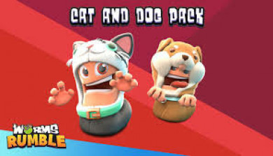 Digitális vásárlás (PC) Worms Rumble - Cats & Dogs Double Pack LETÖLTŐKÓD