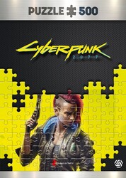 Játék Cyberpunk 2077: Keyart Female V 500 darabos puzzle