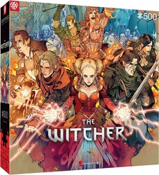 Játék The Witcher: Scoiatael 500 darabos puzzle