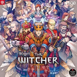 Játék The Witcher: The Northern Realms 500 darabos puzzle