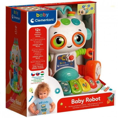 Játék Clementoni: Baby robot - interaktív robot babáknak
