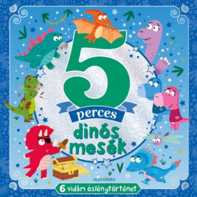 Könyv 5 perces dinós mesék (Jane Riordan)