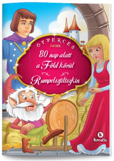 Könyv 80 nap alatt a Föld körül - Rumpelsztiltszkin