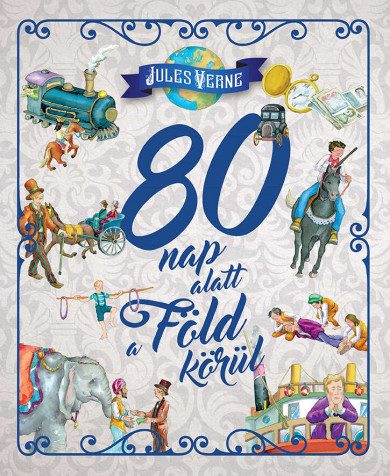 Könyv 80 nap alatt a Föld körül (Jules Verne)