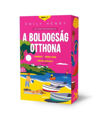 Könyv A boldogság otthona - éldekorált (Emily Henry)