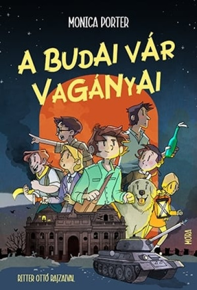 Könyv A budai vár Vagányai (Monica Porter)