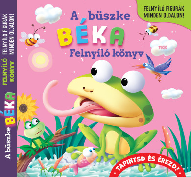 Könyv A büszke béka - felnyíló könyv