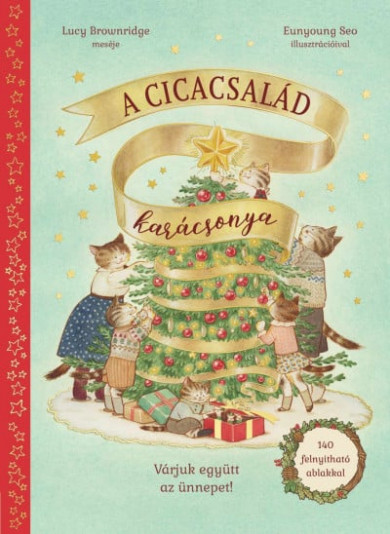 Könyv A cicacsalád karácsonya (Lucy Brownridge)