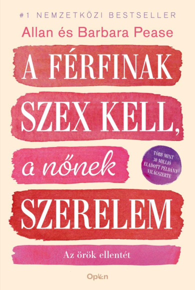 Könyv A férfinak szex kell, a nőnek szerelem (Allan Pease)