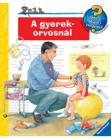 Könyv A gyerekorvosnál (Doris Rübel)