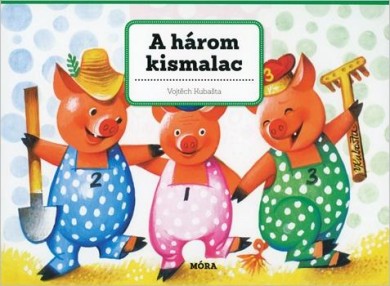 Könyv A három kismalac - 3D-s mesekönyv