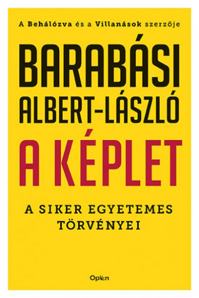 Könyv A képlet - A siker egyetemes törvényei (Barabási Albert-László)