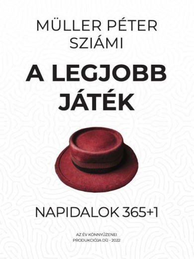 Könyv A legjobb játék (Müller Péter Sziámi)