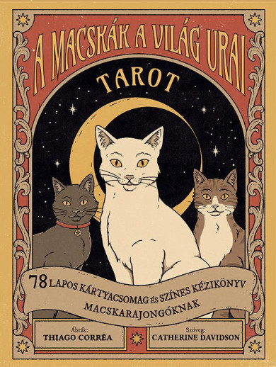 Könyv A macskák a világ urai tarot (Catherine Davidson)