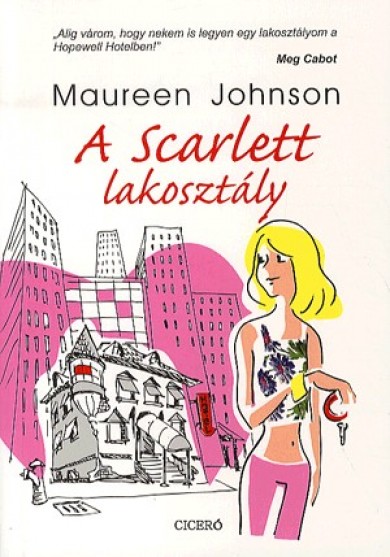 Könyv A Scarlett lakosztály (Maureen Johnson)