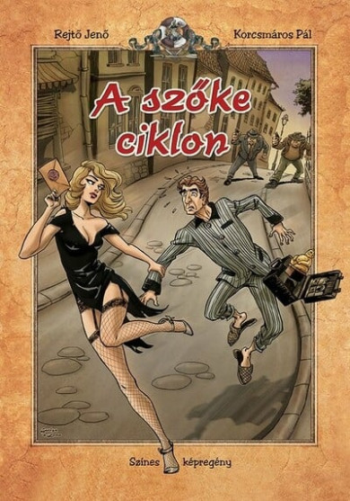 Könyv A szőke ciklon (színes képregény) (Rejtő Jenő)