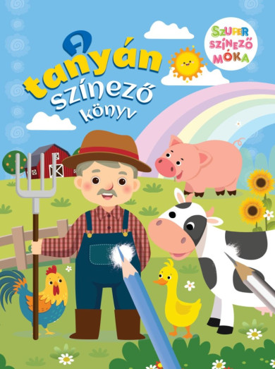 Könyv A tanyán - 
színező könyv