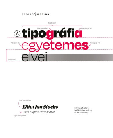 Könyv A tipográfia egyetemes elvei (Elliot Jay Stocks)