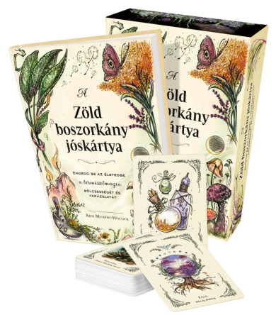 Könyv A zöld boszorkány jóskártya (Arin Murphy-Hiscock)