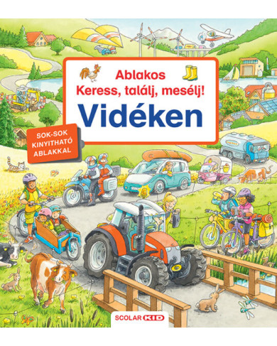 Könyv Ablakos Keress, találj, mesélj! - Vidéken