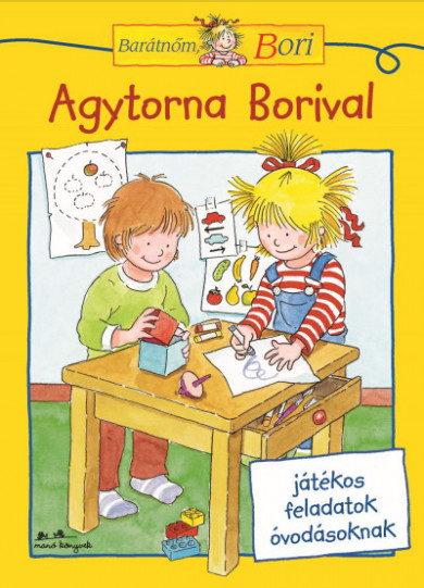 Könyv Agytorna Borival - Barátnőm, Bori foglalkoztató (Hanna Sörensen)