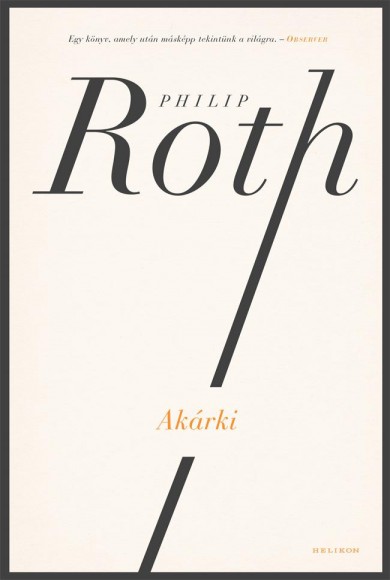 Könyv Akárki (Philip Roth)