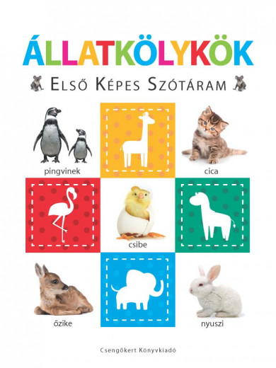 Könyv Állatkölykök - Első képes szótáram