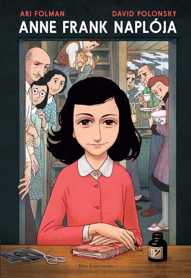 Könyv Anne Frank naplója - képregény (David Polonsky)
