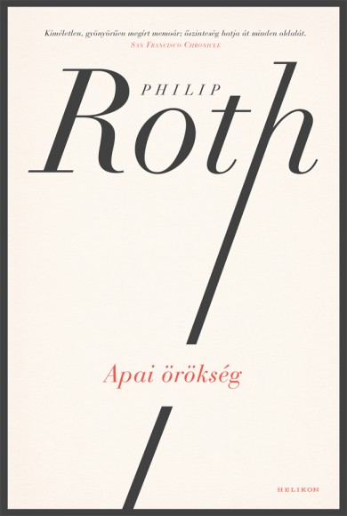 Könyv Apai örökség (Philip Roth)