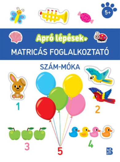 Könyv Apró lépések - Szám-móka