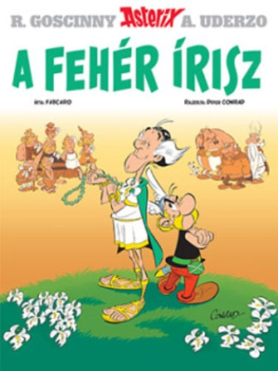 Könyv Asterix 40. - A fehér írisz