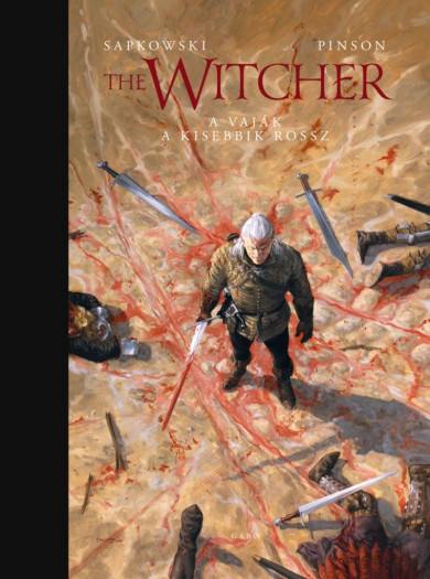 Könyv Az illusztrált Vaják - A kisebbik rossz (Andrzej Sapkowski)