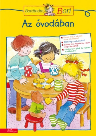 Könyv Az óvodában - Barátnőm, Bori foglalkoztató füzet (Hanna Sörensen)