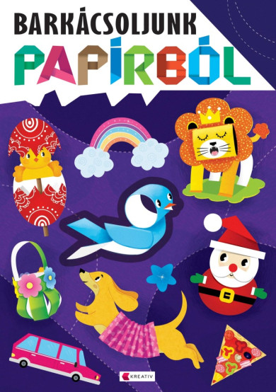 Könyv Barkácsoljunk papírból - lila