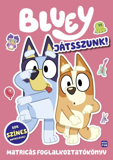 Könyv Bluey - Játsszunk együtt!