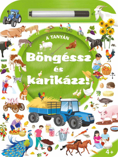 Könyv Böngéssz és karikázz! - A tanyán